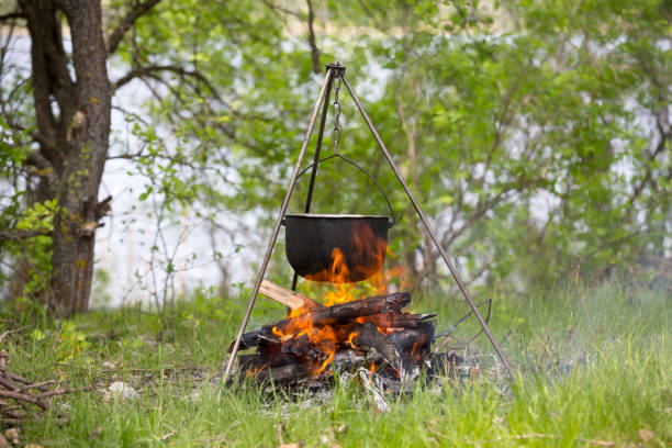 Tripod Grills with Bonus Features Lantern Hangers Rotisserie & More